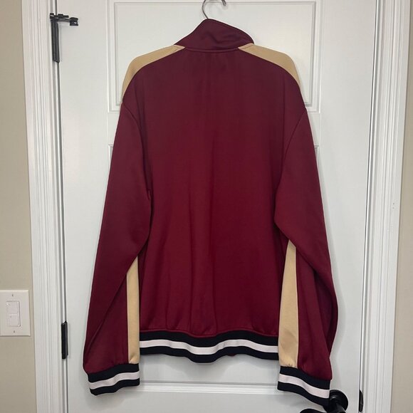 Hudson Outerwear Full Zip Colorblock Track Jacket Mens Size 2X Stripes Down Arms - Picture 3 of 16